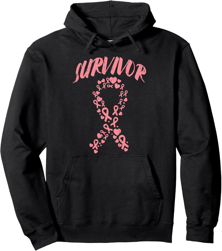 Survivor Pink Ribbon gewann Brustkrebsbewusstsein Frauen Pullover Hoodie