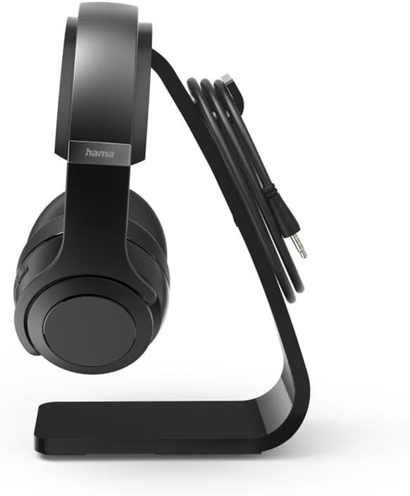 Hama Stand Kopfhörerständer Passend für (Kopfhörer):Over-Ear-Kopfhörer Schwarz