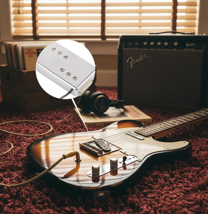 Fender® »CUNIFE WIDE RANGE HUMBUCKER« Pickup/Tonabnehmer für E-Gitarre | Position: Bridge | Cover Fa
