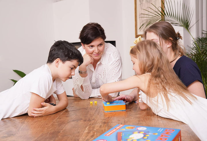 Piatnik PIA07188 Smart 10 Family | Das revolutionäre Alleswisser Brettspiel I besonderen Art Quizspi