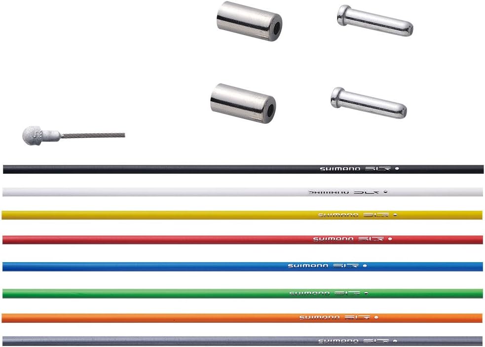 SHIMANO PTFE Bremskabel und Gehäuse Set, Blau