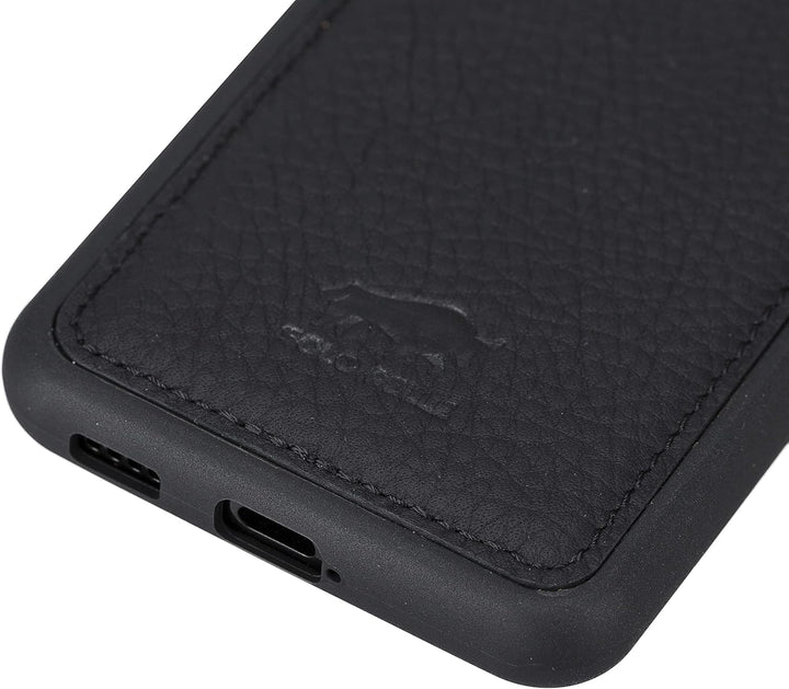 Solo Pelle Lederhülle für das Samsung Galaxy S22 Hülle aus echtem Leder, Model: Stanford (Matt Schwa