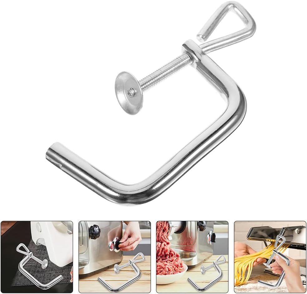 Amosfun Nudelmaschine ZubehöR Befestigungsclips Ersatzteil 2 StüCk Manuelle Pasta Maker Clip FüR Sic
