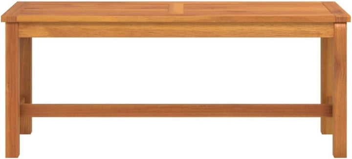 vidaXL Gartenbank 110x35x45 cm Massivholz Akazie 110 x 35 x 45 cm