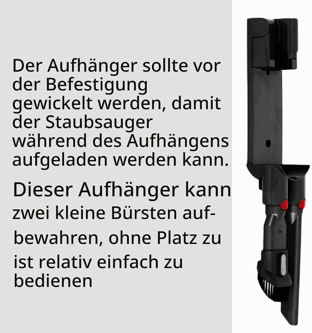Wandhalterung Ladestation für Dyson V7 V8 Akku Staubsauger - Kabelloser Staubsauger Dockingstation