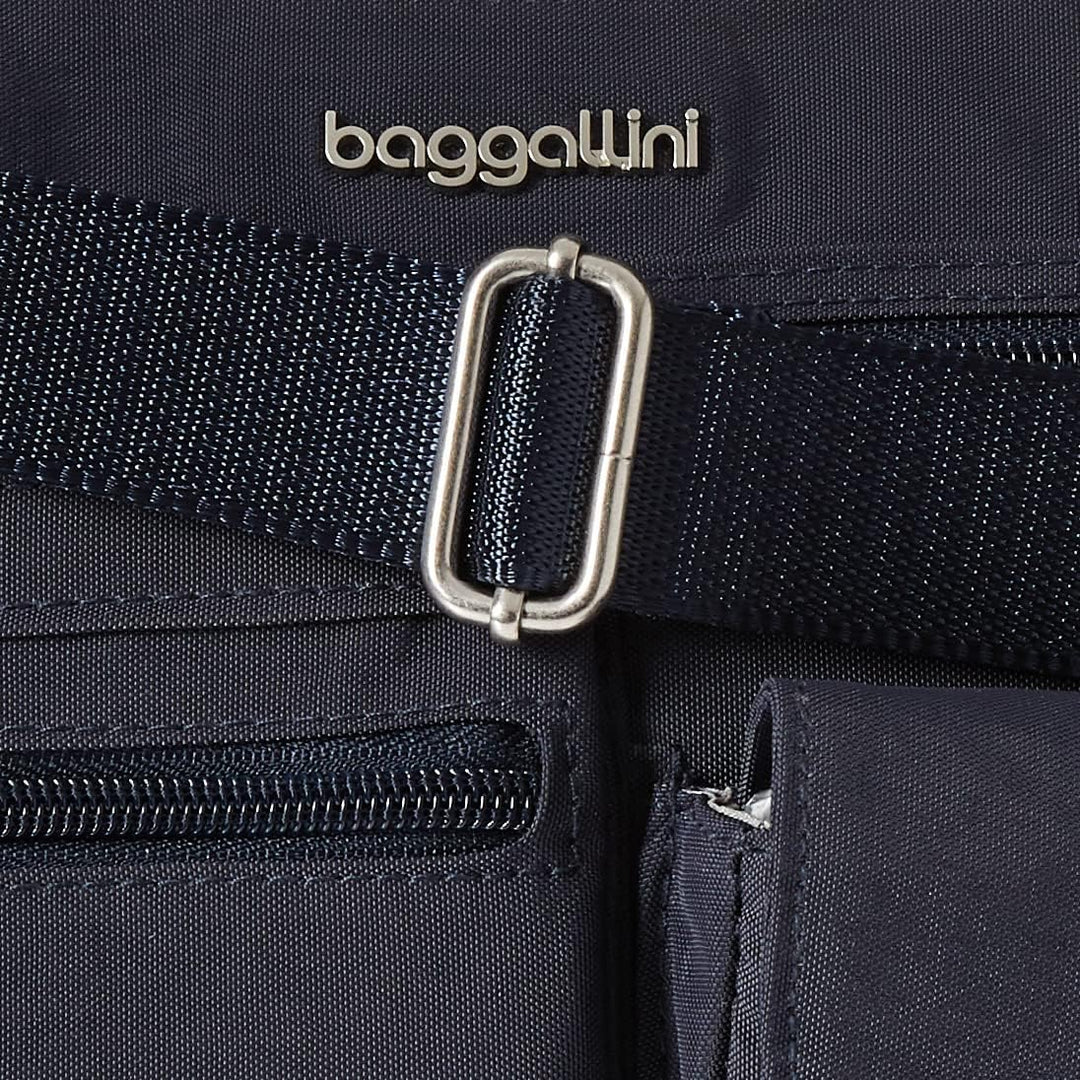 Baggallini Moderne Everywhere Bag - Hobo Crossbody Taschen für Damen mit RFID Geldbörse French Navy,