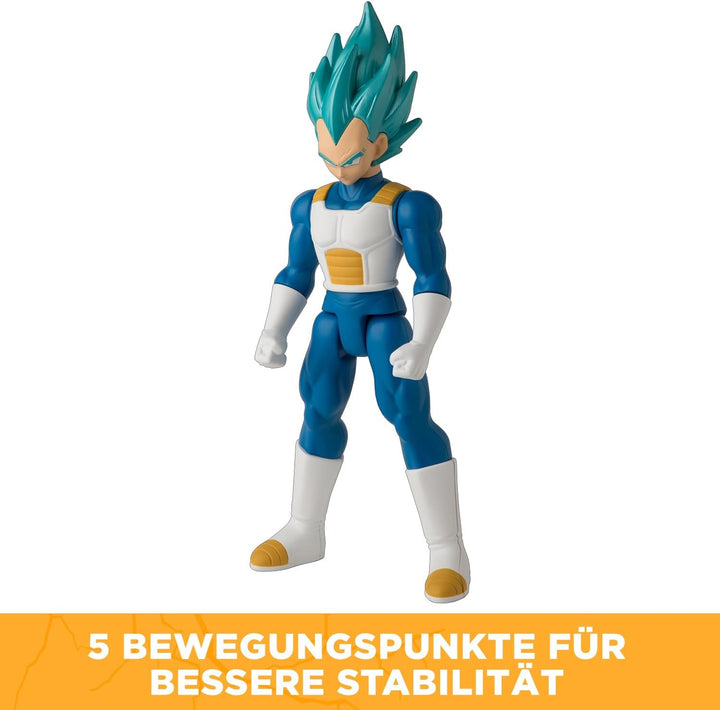 BANDAI - Dragon Ball Super - Riesenlimitbrecherfigur 30 cm - Super Saiyan Vegeta Blue - Offizielle D