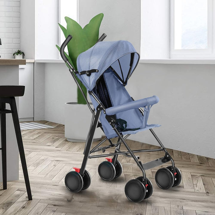 Kindersportwagen,Zusammenklappbarer Kinderwagen,leicht modern klein Buggy mit Liegeposition,Liegefun