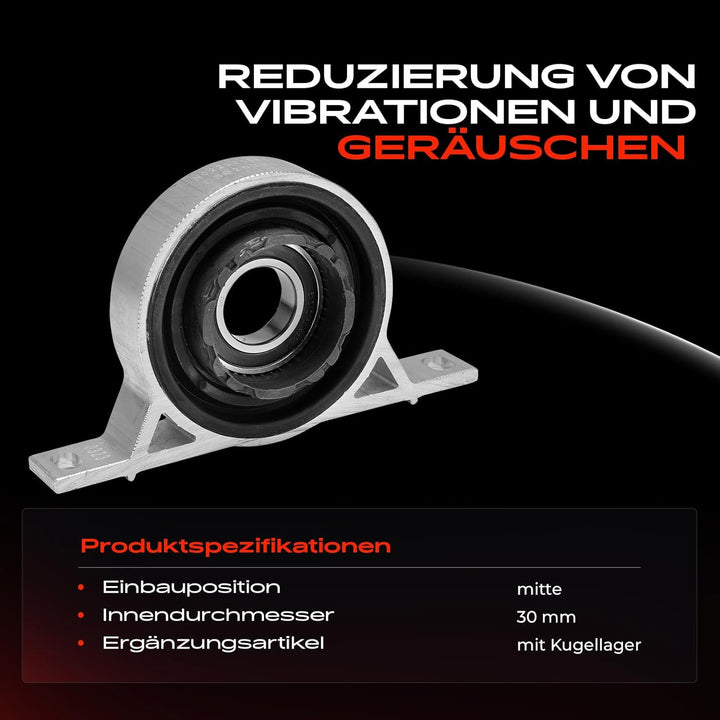 Frankberg Lagerung Gelenkwelle mit Kugellager Kompatibel mit 5er E60 520 2.0L 2005-2010 5er Touring
