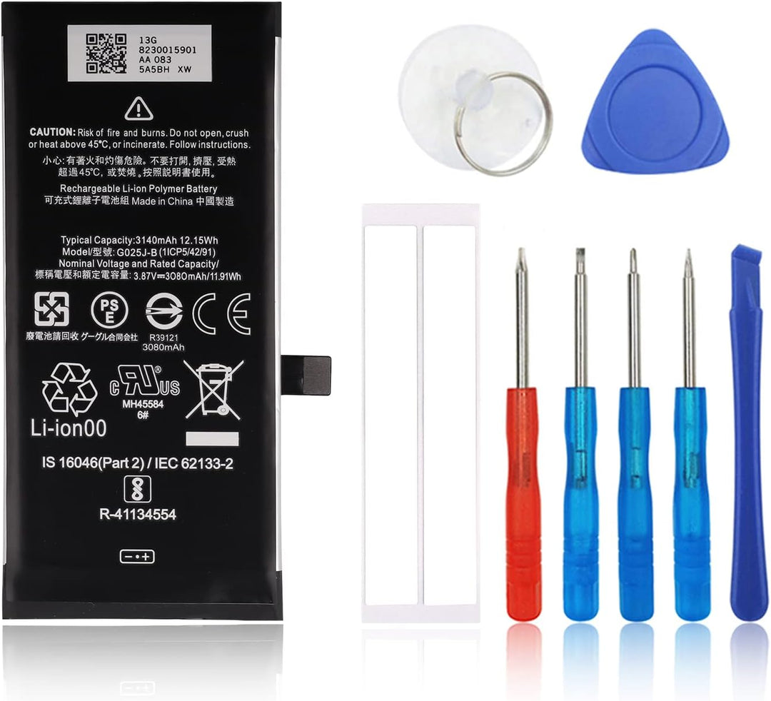 SwarKing Ersatz Akku Kompatibel mit Google Pixel 4A G025J-B with Toolkit