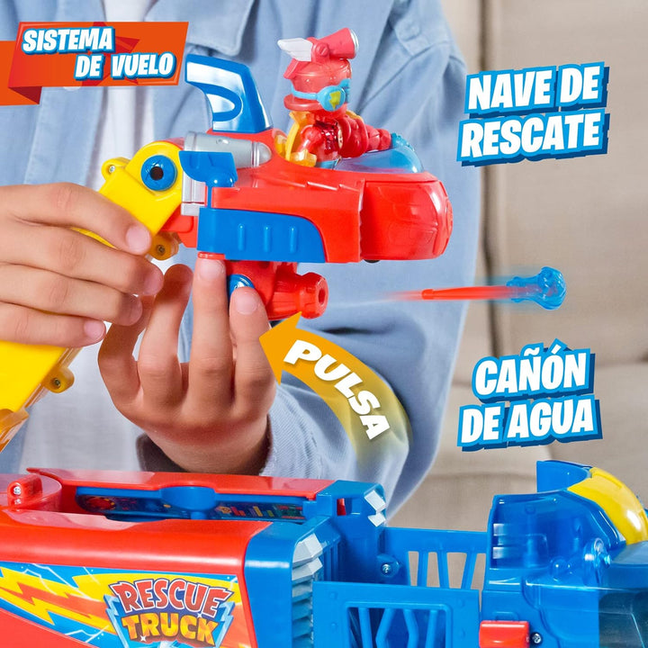 SUPERTHINGS Rescue Truck – SuperThings Rescue Truck with an extendable Ladder and a Detachable Rescu