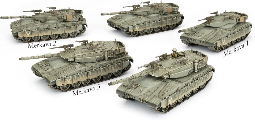 WW3: Merkava Tank Platoon (WWIII x5 Plastic)