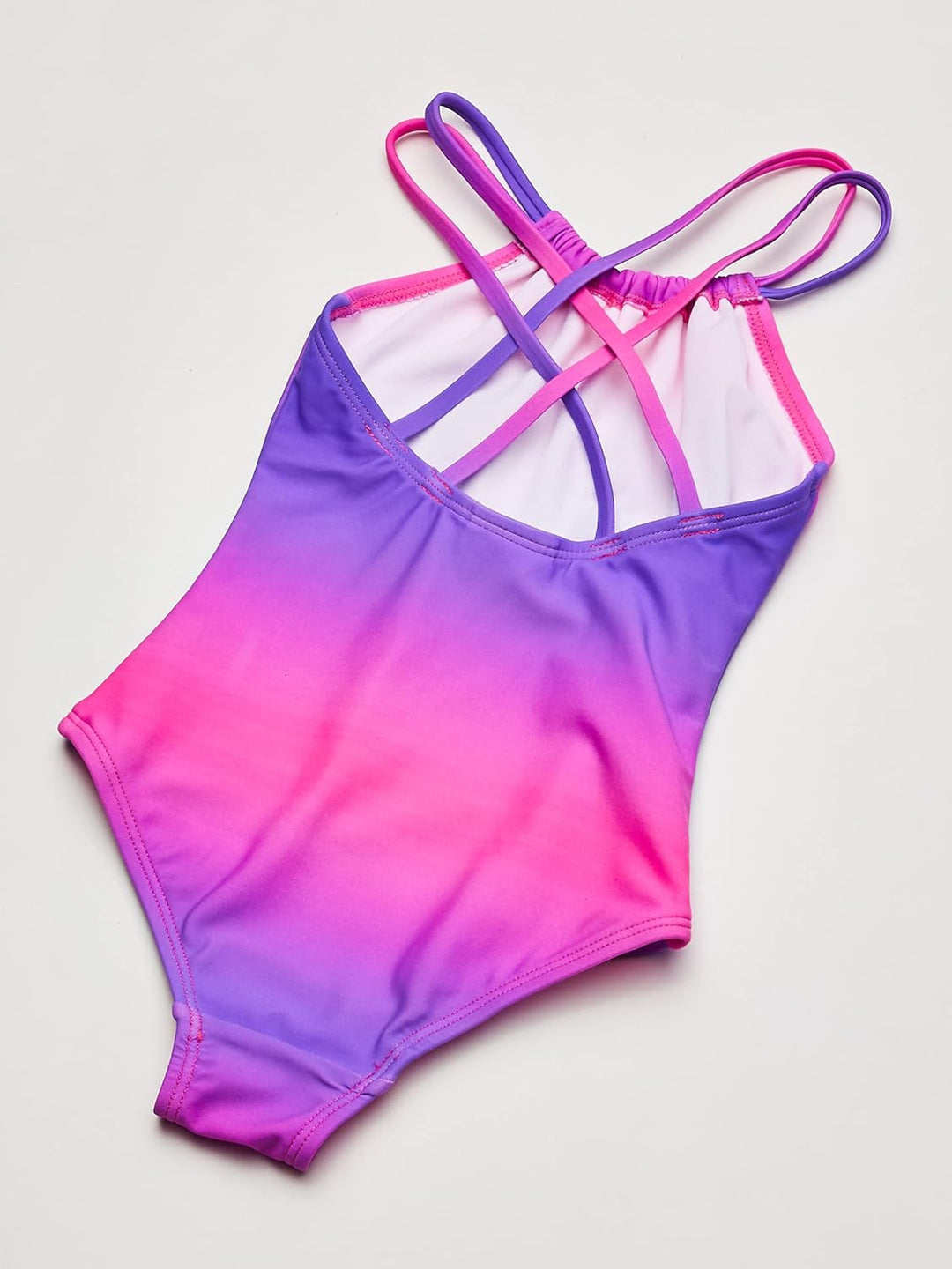 Kanu Surf Girls' Jasmine Beach Sport Halter One Piece Swimsuit