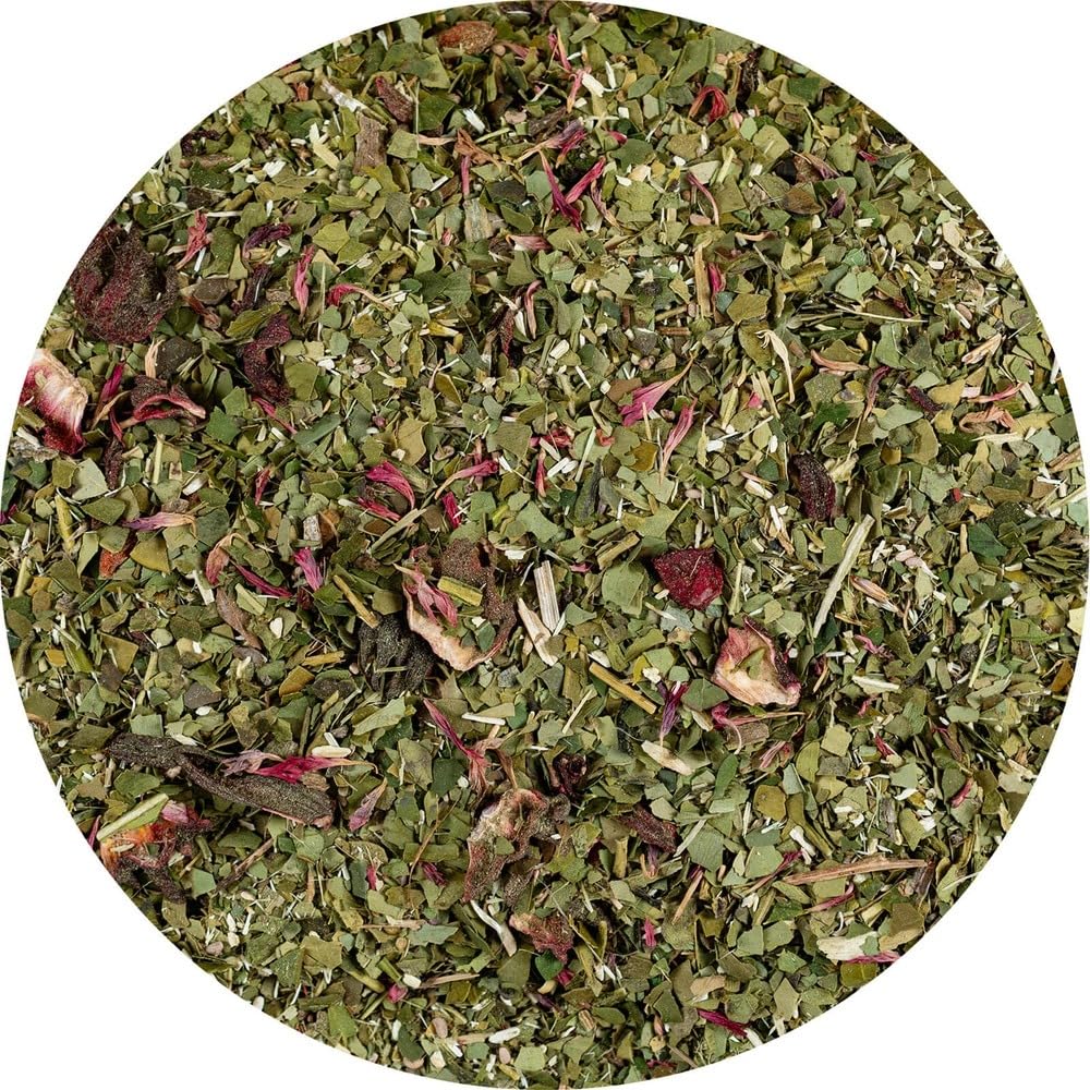 Mate Tee Set Verde Mate Lover's Kiss 400g - mit Mate Becher Toro 350ml, Bombilla und Zubehör - Brasi