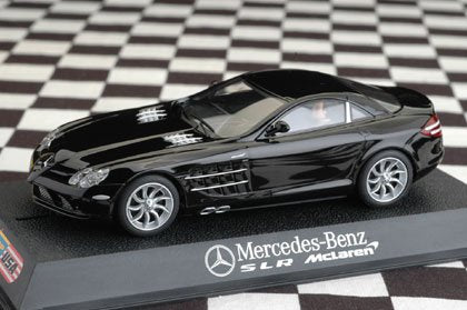 Scalextric C2753 Mercedes SLR McLaren Road Car Black Slotcar 1:32