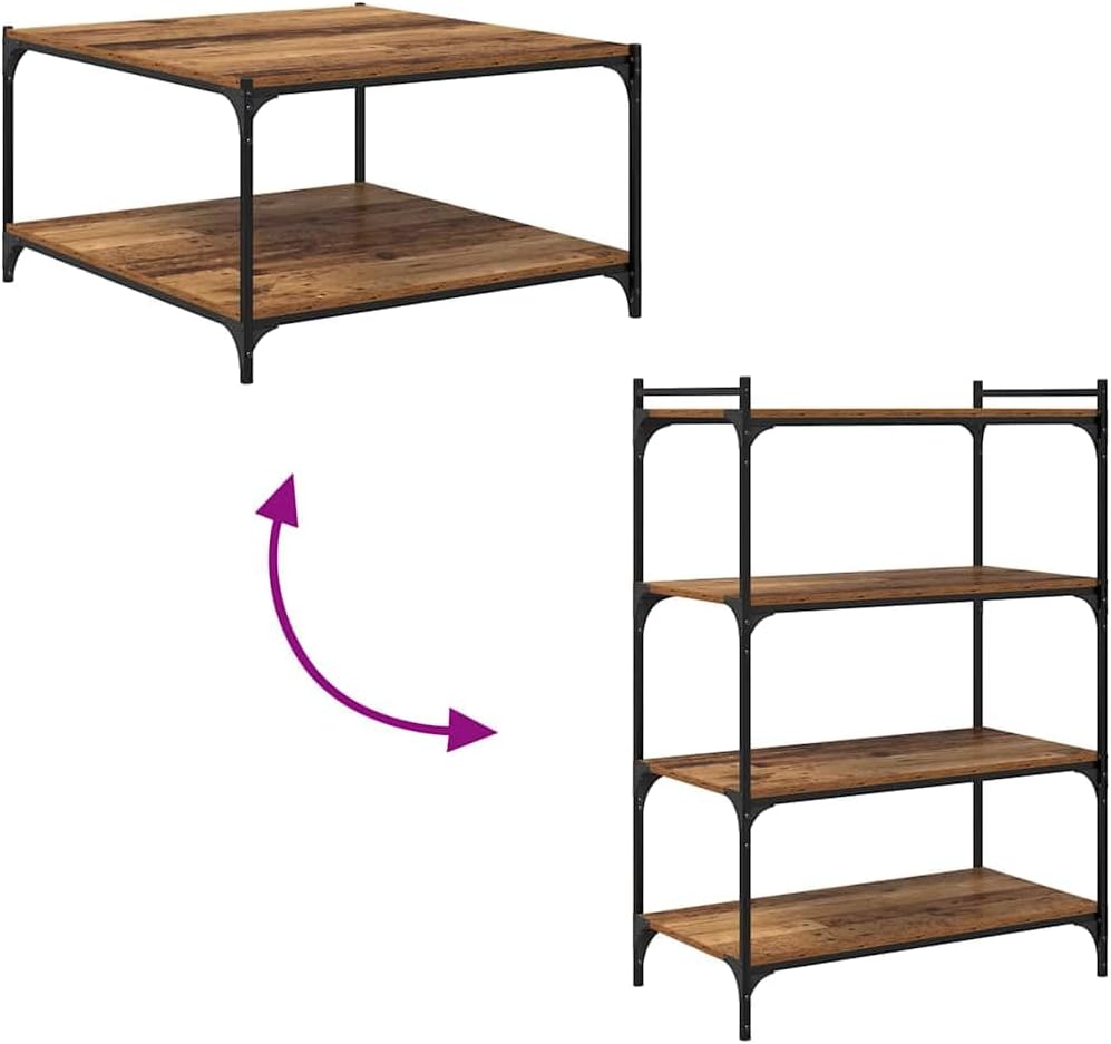 vidaXL Regalbrett 4 pcs Braun 80 x 40 x 1,5 cm Holzwerkstoff, Robuste Bücherregal-Platte, rechteckig