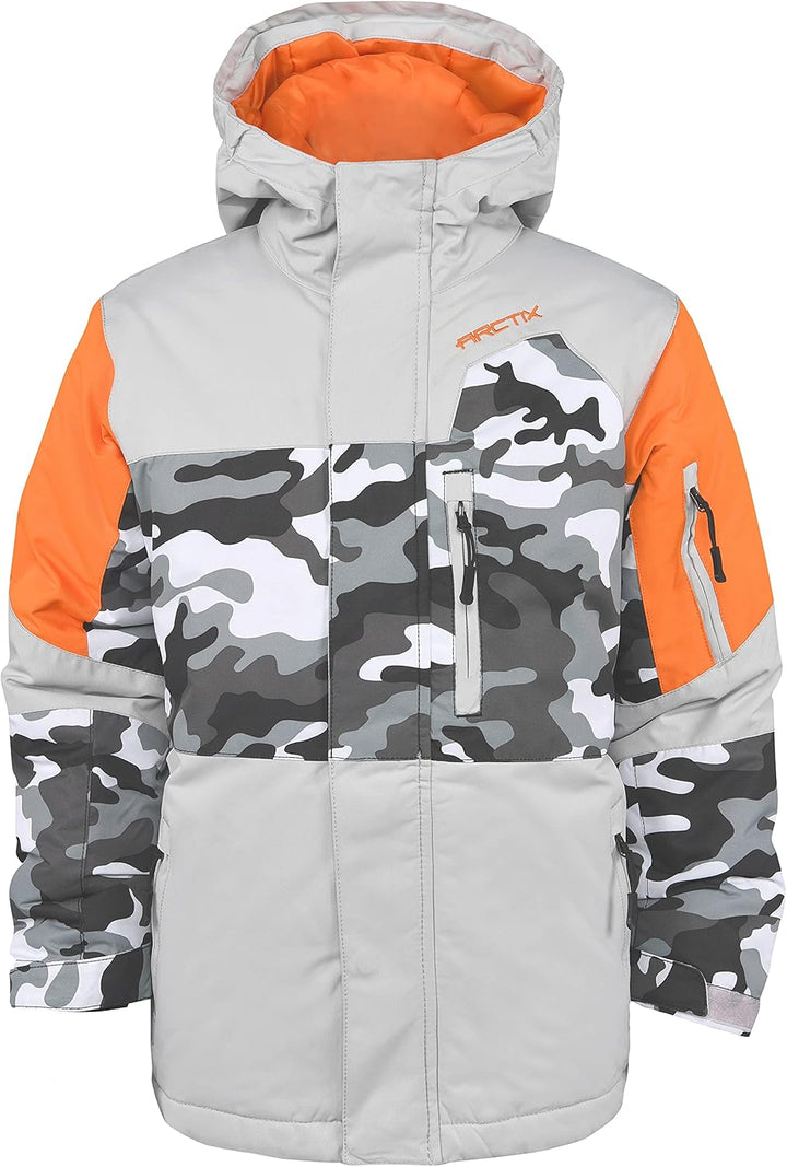 ARCTIX Jungen Spruce Insulated Jacket Isolierte Winterjacke 3 Jahre Leises Grau, 3 Jahre Leises Grau
