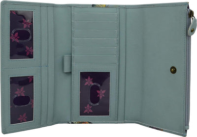 Anuschka Damen Anuschka Handbemalt Leder Damen Dreimal Falten Clutch Anuschka Handbemalt Leder Damen