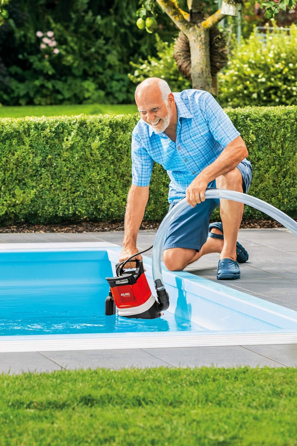 AL-KO Kombitauchpumpe TWIN 11000 Premium (850 W Motorleistung, 13.000 l/h max. Fördermenge, 10 m max