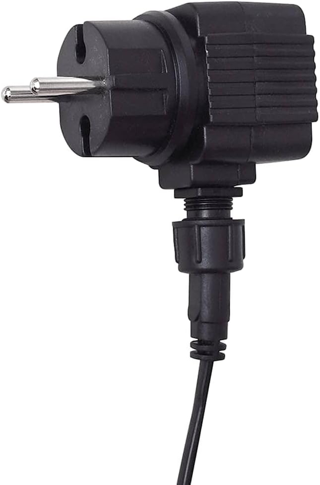 vidaXL Pool-Wasserfall Fontäne mit LEDs Rechteckig Edelstahl 45 cm, 45 cm