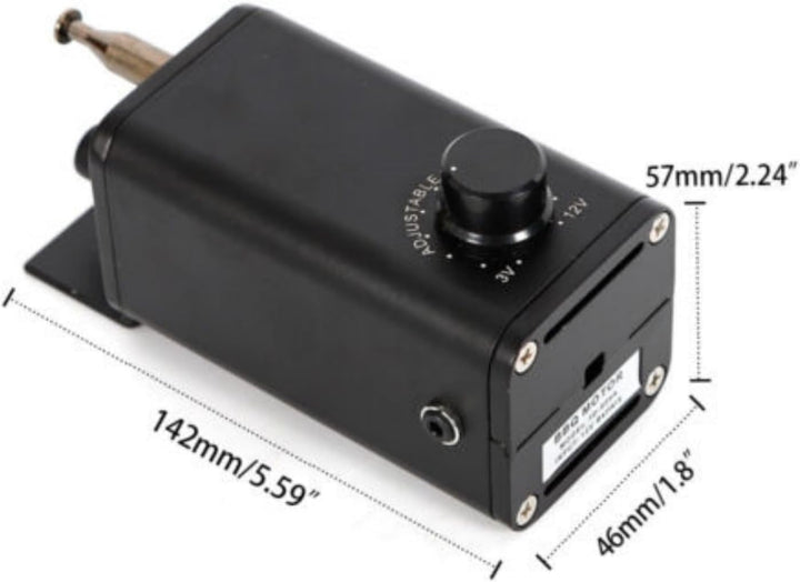 15W Grillmotor, DC 3-12V BBQ Grill Motor Grillmotor Batterie Grill Motor Rotisserie Outdoor Picknick