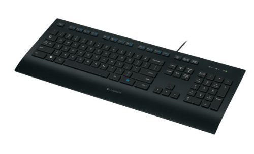 Logitech K280e (Kabelgebunden, Business-Tastatur, QWERTZ, Deutsche Layout) schwarz (Tastatur Schwarz