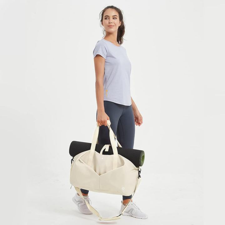Ceneda Sporttaschen Klassische Reisetasche mit Schuhfach und Kulturtasche Sporttasche Damen Herren T