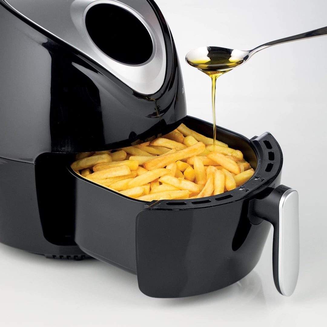 Ariete Airy Fryer Digital 4616, Heissluftfritteuse 3,5 Liter, 60-Minuten-Timer, LCD- und Touchscreen
