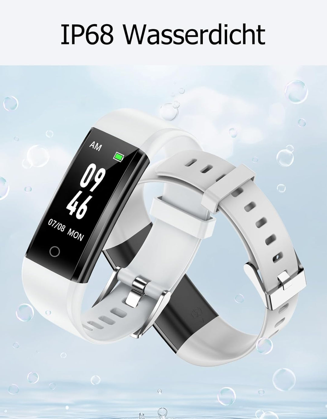 GRV Schrittzähler Uhr Ohne Bluetooth/App/Handy für Damen und Heren,Kinder Fitness Tracker Fitnessuhr