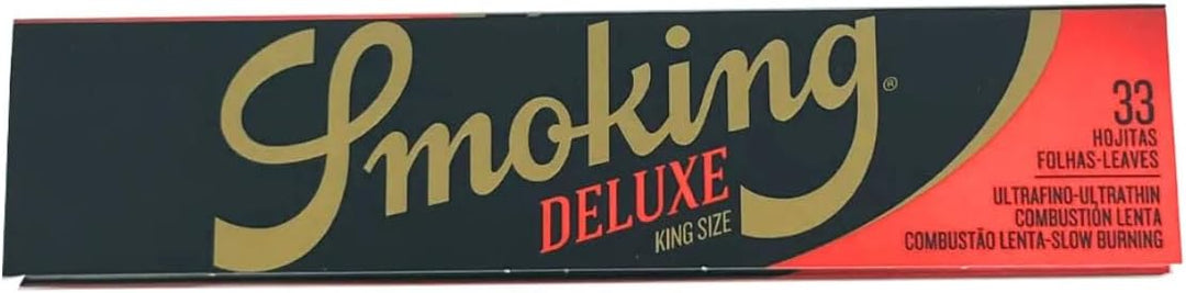 Smoking King Size de Luxe schwarz