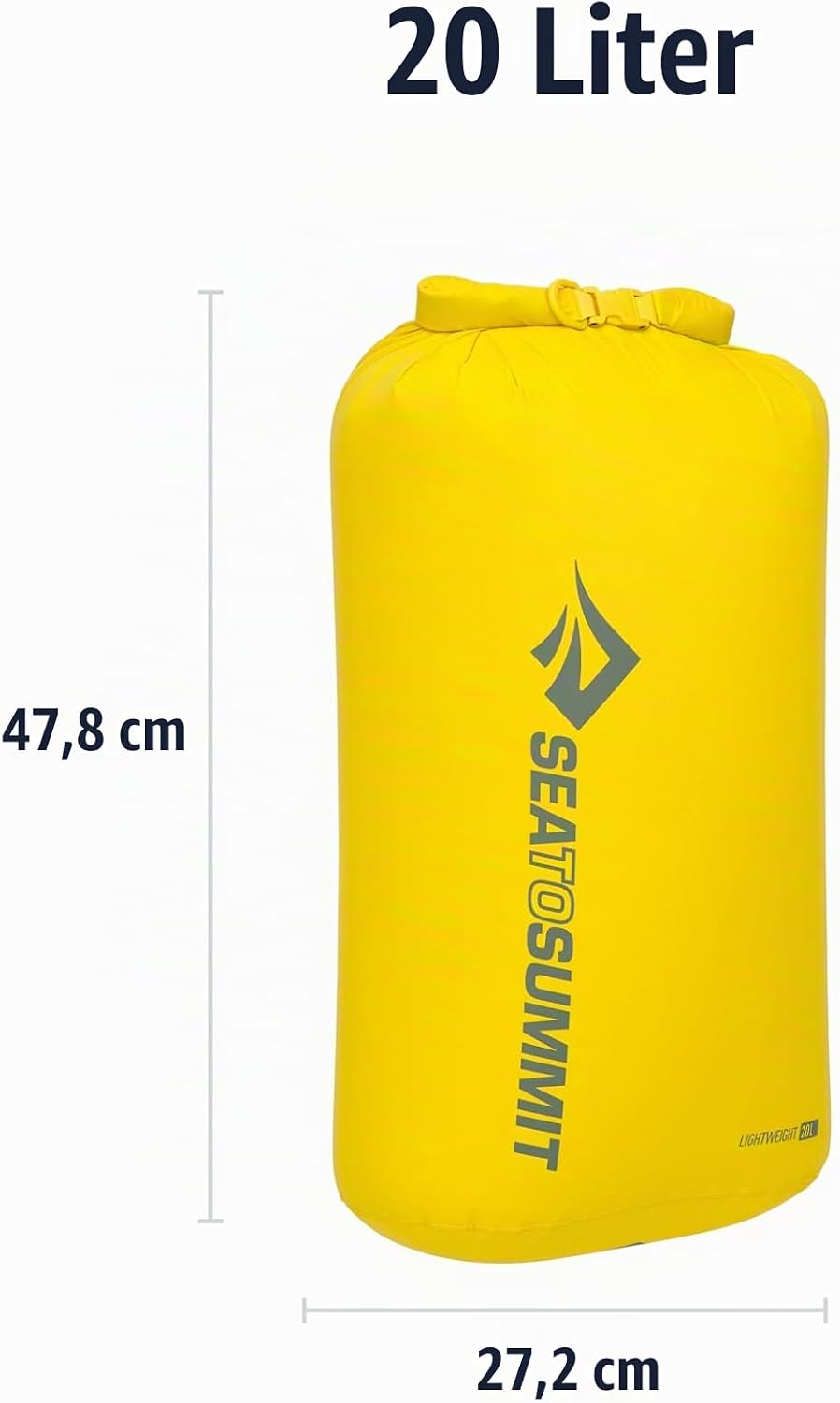 Sea to Summit Lightweight Dry Bag 20L Sulphur Sulphur 20, Sulphur 20