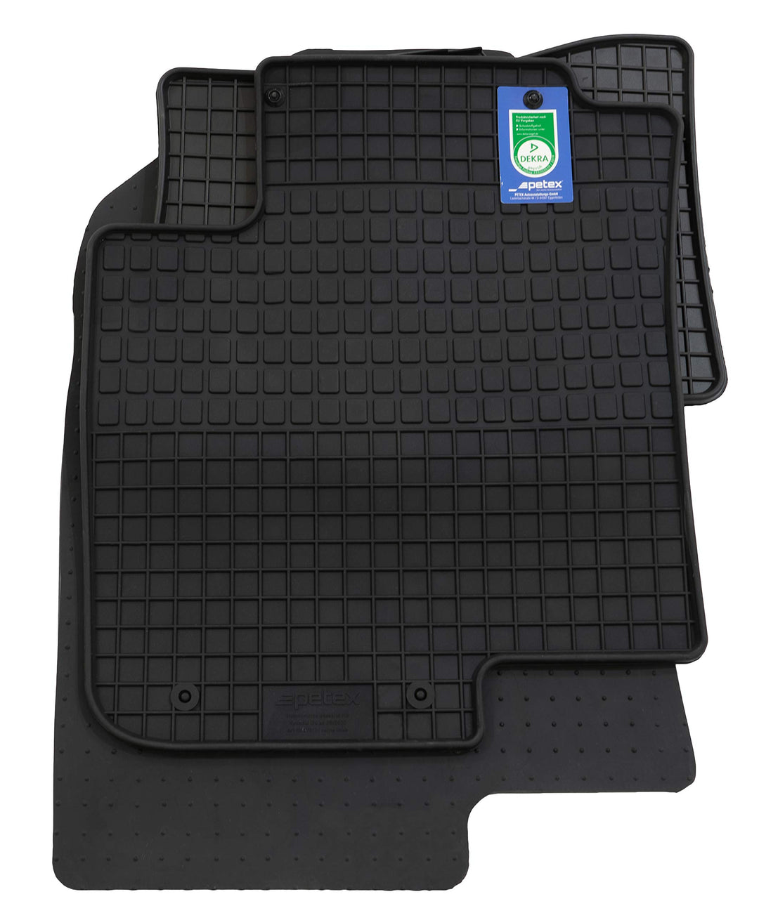 PETEX Gummimatten passend für i20 / i20 Hybrid ab 09/2020 schwarz 4-teilig