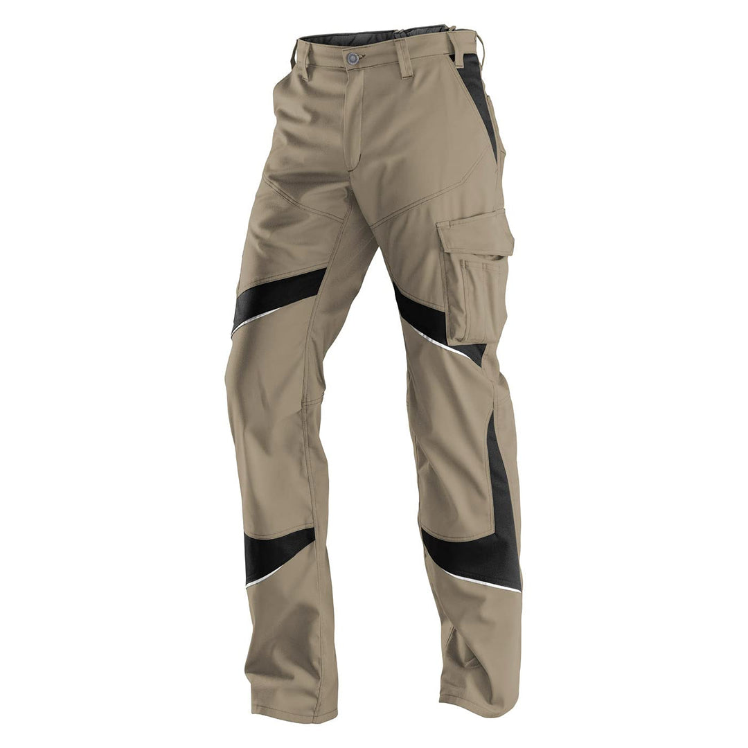 KÜBLER Workwear KÜBLER ACTIVIQ Arbeitshose sandbraun/schwarz Sandbraun/Schwarz 28, Sandbraun/Schwarz
