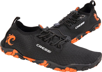 CRESSI Unisex Kinder Molokai Shoes Mehrzweck-Sportschuhe 35 EU Schwarz Orange, 35 EU Schwarz Orange