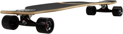 FunTomia Longboard mit 3 Flex Stufen Drop Through Cruiser Komplettboard Mach1 Speed Kugellager T-Too