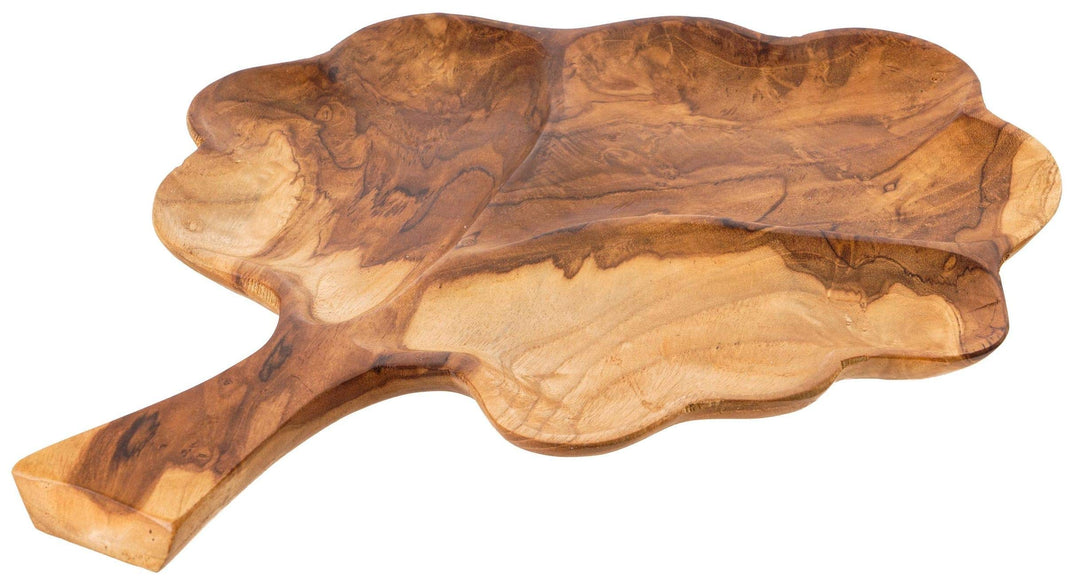 Windalf Celtic Deko Teakholzschale Tree of Life 30 cm Antipasti Holzschale Vorraum Schlüssel Seifen