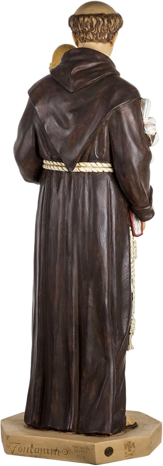 Holyart Statue Antonius von Padua aus Harz 100cm, Fontanini