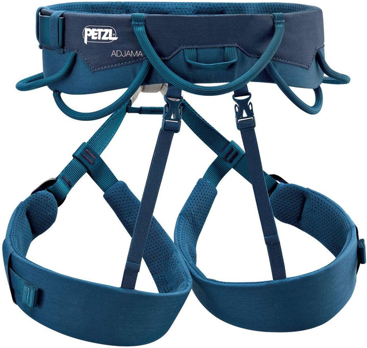 PETZL Unisex Adjama Klettergurt (1er Pack) XL Blau, XL Blau