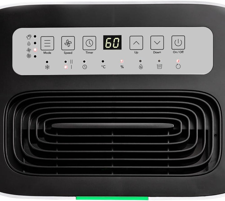 TROTEC TTK 70 HEPA (Plus) Luftentfeuchter Leistung 20 L/Tag | Fläche 45 m²/110 m³ – 2in1 Luftreinige
