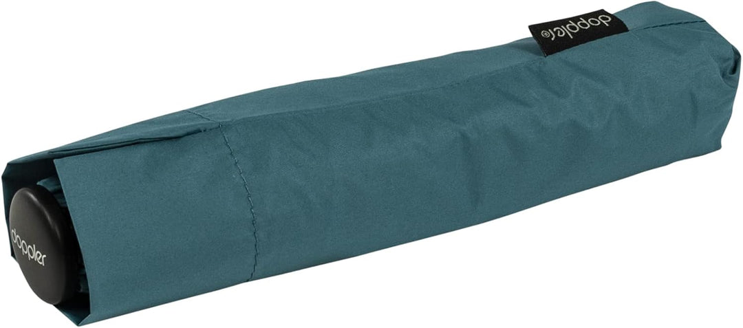 doppler zero extrem leichter Mini Damen Taschenschirm UV-Schutz Ultra Sun - blau-ivory Ultra Blue, U