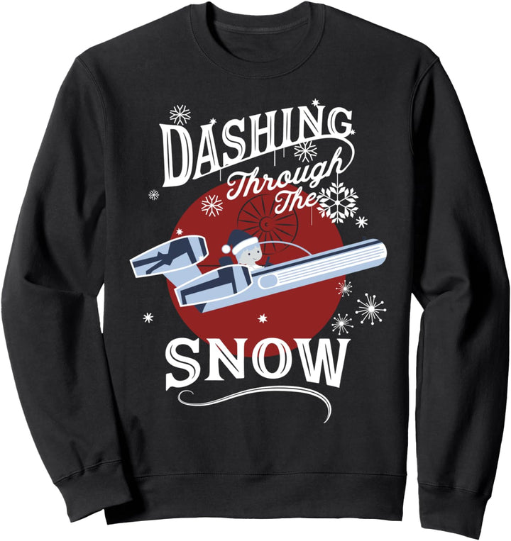 Star Wars Luke Dashing Through Snow Christmas Sweatshirt