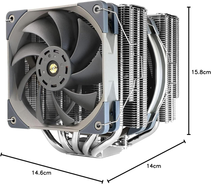 Thermalright Frost Commander 140 (silberfarben/grau) – CPU-Kühler
