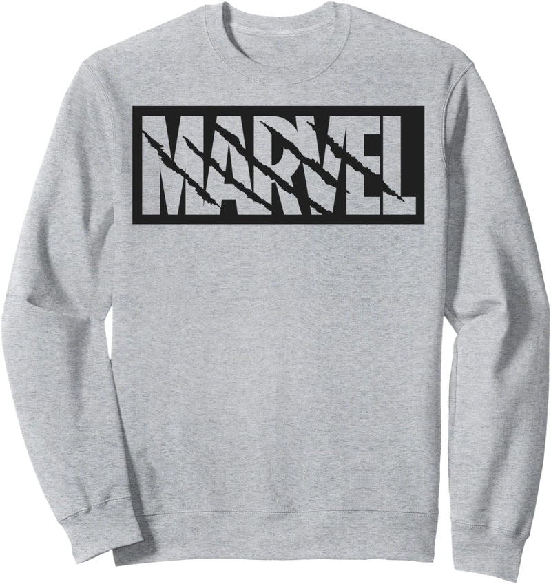 Marvel Scratched Logo Sweatshirt