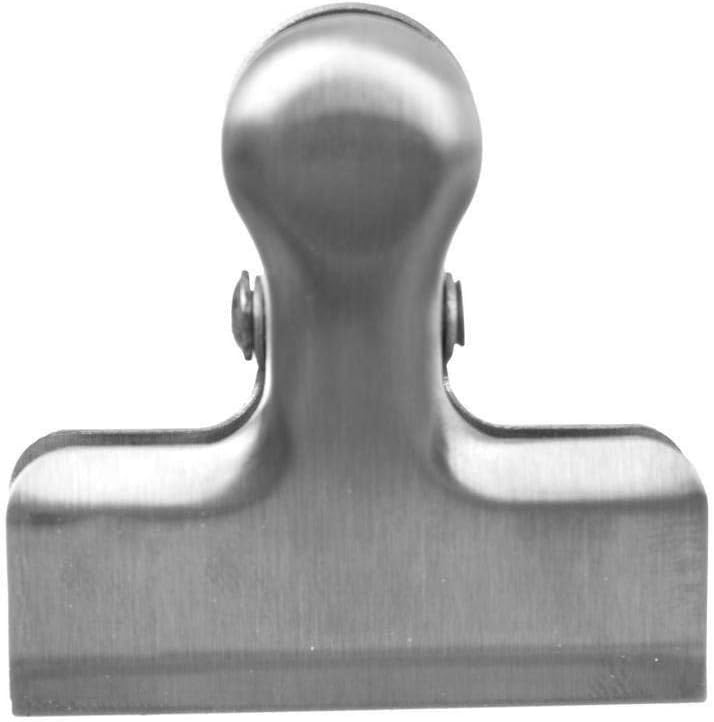 ORION GROUP | 4 cm, 3 Stück | Metall Clips Tüten Tütenclips Verschlussklammern Lebensmittel Edelstah