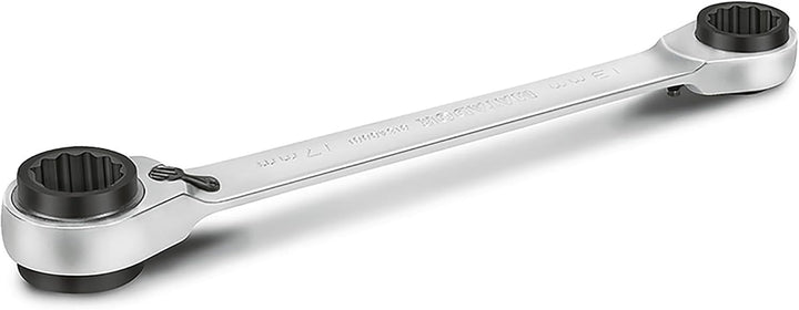 MATADOR Doppelring - Ratschenschlüssel 4in1 | SW 10, 13, 17, 19 mm | 120 Zähne | Multiratsche | 0184