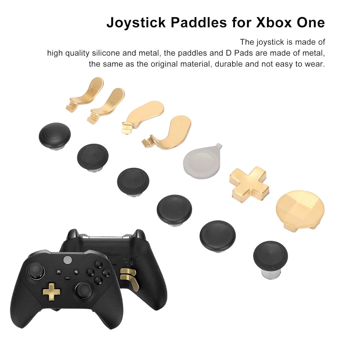 Metall-Joystick für Elite Series 2, Ersatz-Paddles, D-Pads, Gamecontroller-Teile, Zubehör für Xbox O