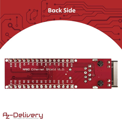 AZDelivery 5 x ENC28J60 Ethernet Shield kompatibel mit Arduino inklusive E-Book!, 5