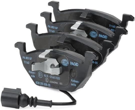 HELLA PAGID 8DB 355 008-551 Bremsbelagsatz - T1163 - Dicke/Stärke: 19.7mm - Bremssystem: Teves - mit
