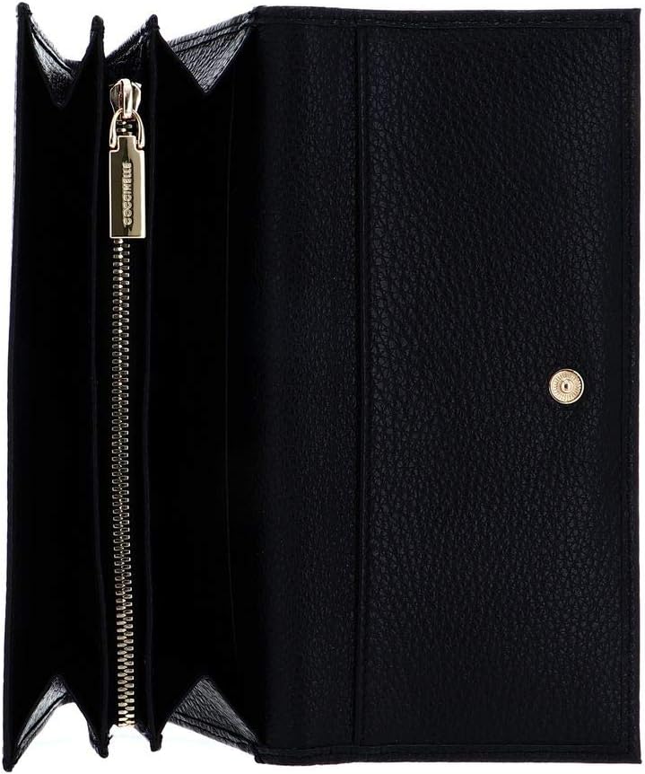 Coccinelle Metallic Soft Wallet Noir