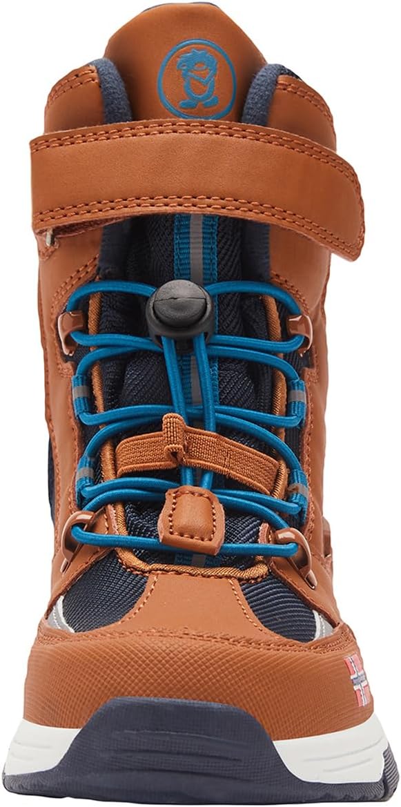 Trollkids Kinder Lofoten Winter Schuhe XT 33 EU Zimt Nachtblau Dunkelblau, 33 EU Zimt Nachtblau Dunk